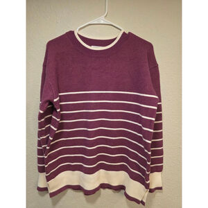 Women's Staccato Size Medium Purple Sweater